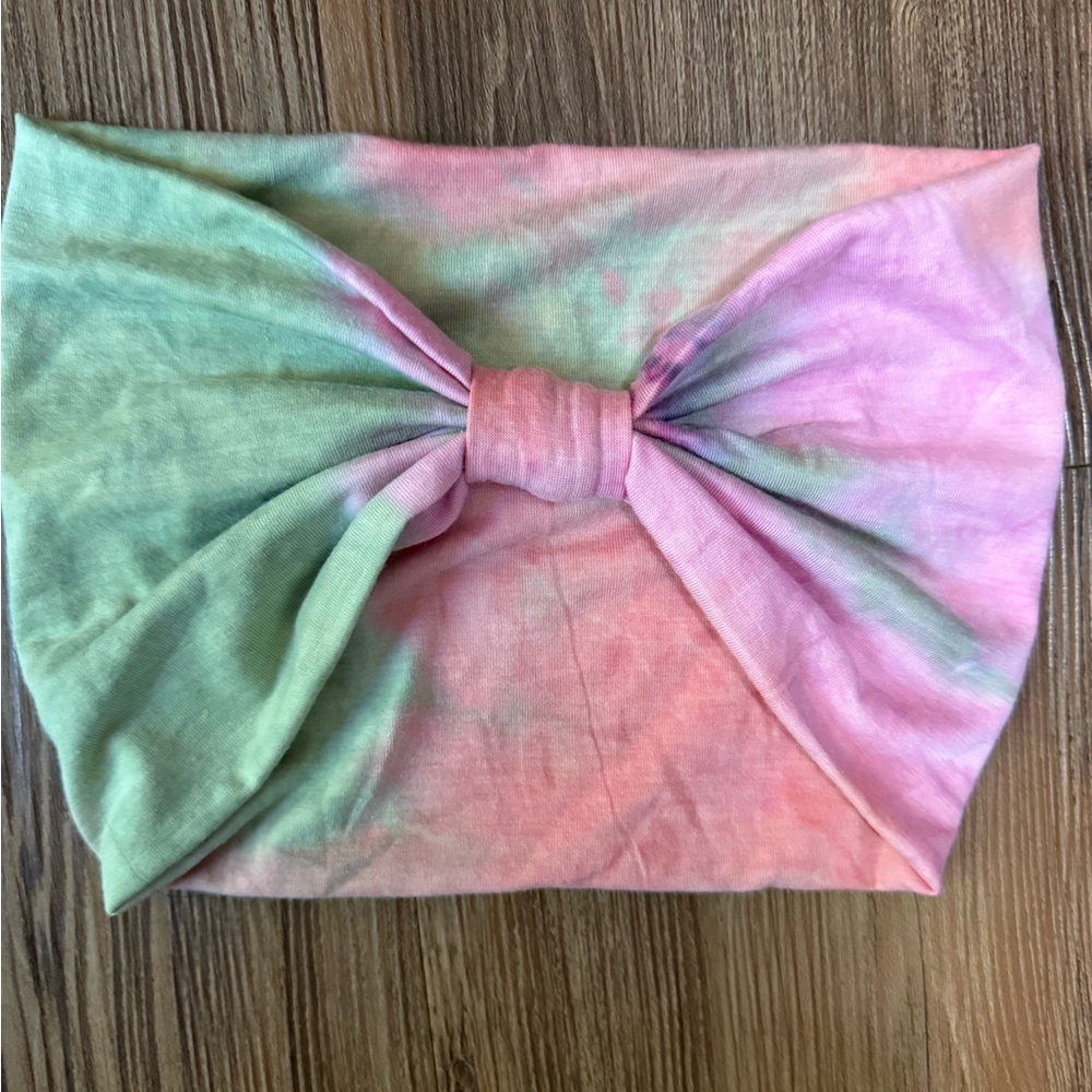Headband wrap tie-dye